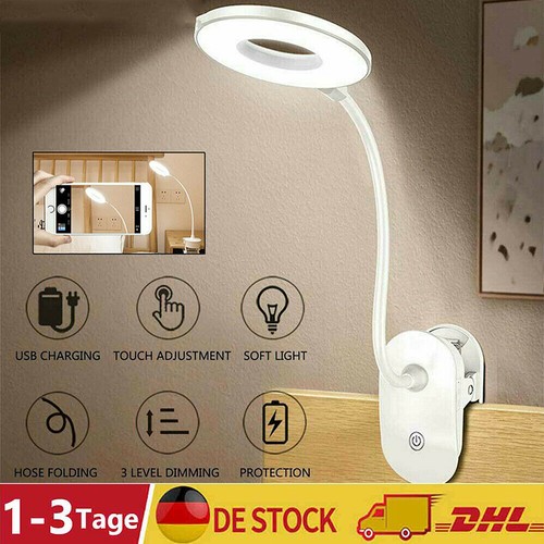 Led klemmleuchte usb leselampe - led,