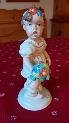 Rosenthal figur mädchen - figur, mit