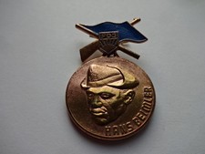 ( 281 ) DDR Orden " Bestenabzeichen " Hans Beimler - Wettkampf der FDJ