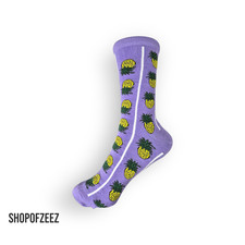 Bunte Ananas Socken für Unisex – Lustige Obst-Motive, Verschiedene Designs