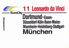 ZLS  3832 = EC 11/10 Leonardo da Vinci = Dortmund-München + retour