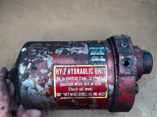 Wheel horse pump - wheel,