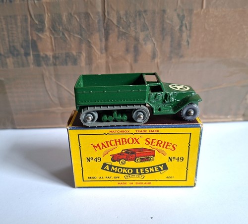 Matchbox army half track - matchbox,