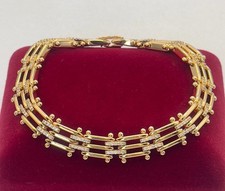 Deluxe Panzer Armband Zirkonia