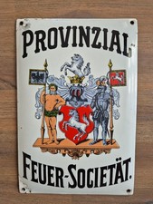 Altes originales emailleschild - originales,