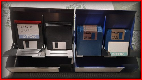 Genial diskettenbox 2 - 1/2, "