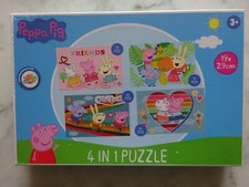 XXXX Puzzle 4 in 1 , Peppa Pig