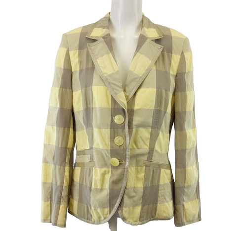 Blazer basler grau gelb m - blazer,