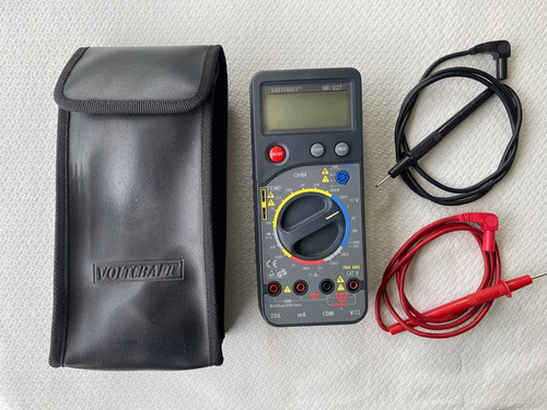 Multimeter voltcraft 22t - multimeter, +