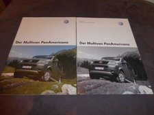 Prospekt und Preisliste Volkswagen VW Multivan PanAmericana 2007/8