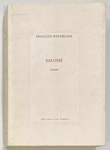 Weyergans françois salome - françois.,