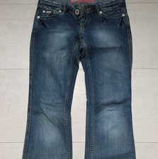 Mogul Jeans Damen Bootcut Blau