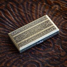 Zigarettenetui | Etui Metall Vintage Optik | Zigaretten Box | für 14 Zigaretten