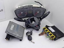 FORD FIESTA Fusion Motorsteuergerät Set Wegfahrsperre Satz 6S6112A650TB  💯 