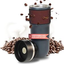 Thermobecher aus Edelstahl doppelwandiger Kaffeebecher to go 450 ml Becher