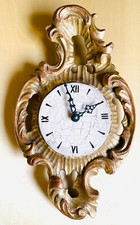 Wanduhr goldfarbenes