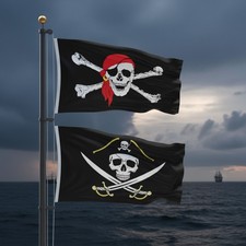 Piratenflagge Set 2 Stück