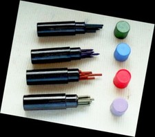 SELTENE 4-FARBMINEN 1,18 mm; für MONTBLANC,PELIKAN,ect. BLEISTIFTE,je 25 mm lang