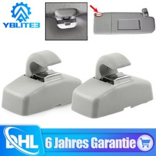 Clip Sonnenblende Halter Grau