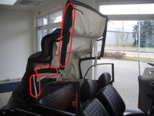 Dichtung zwischen Verdeck und