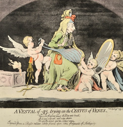Gillray vestal of - gillray,