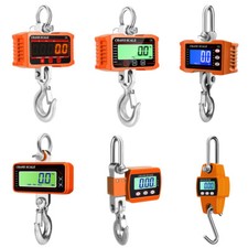 LCD Kranwaage 300/1000/1500/2000KG Hängewaage Lastenwaage Waage Industriewaage