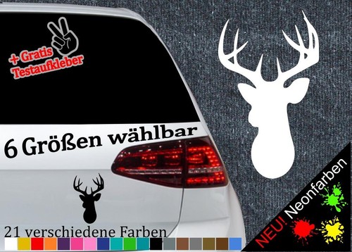 Hirsch aufkleber sticker - aufkleber,