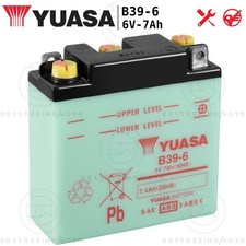 YUASA B39-6 AKKU 6V 7AH MOTO