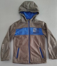 Softshelljacke grau/blau 134