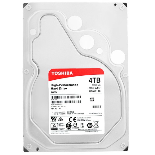 Toshiba x300 hdwe140uzsva 4tb - x300,