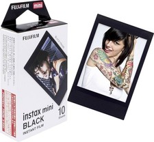 FUJIFILM instax mini Film Black Frame Sofortbildfilm