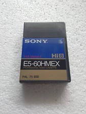 SONY Hi8 E5-60HMEX Professional Video cassette Kassette NEU und OVP