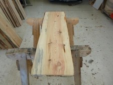 Kieferholz Kiefernholz Bohlen Modellbau basteln Grillbrett Platte ,118x33/27x3cm