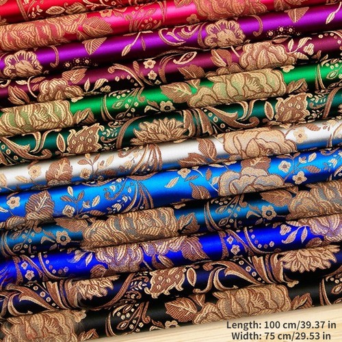 Pfingstrose jacquard brokat - pfingstrose,