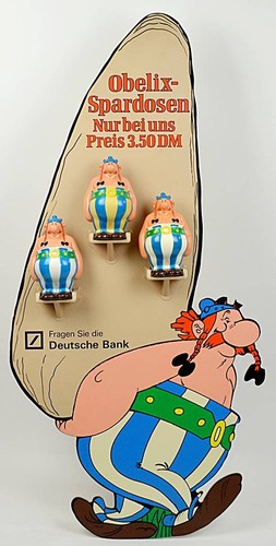 Obelix spardosen display - obelix,