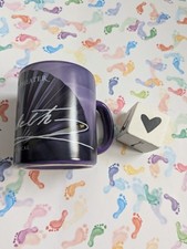 Elisabeth Raimund Theater das Musical Tasse Schwarz Lila Fächer