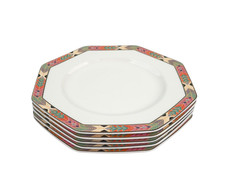 5 flache Cheyenne Kuchen Dessert Teller 22cm Villeroy Boch Porzellan