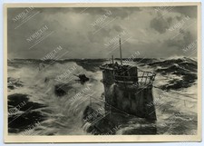 AK - Im Atlantik, Uboot auf