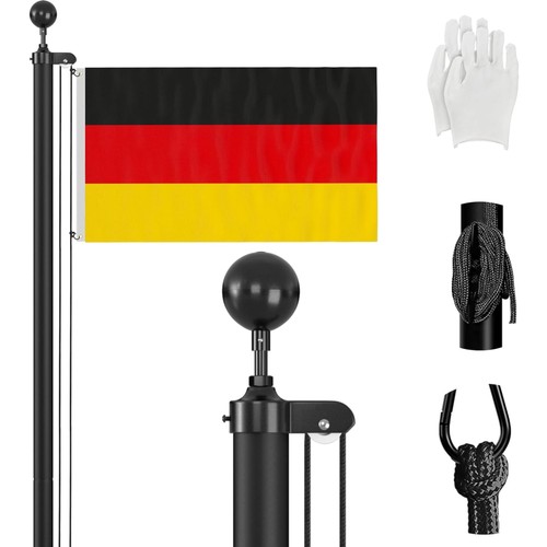 Fahnenmast aluminium - fahnenmast,