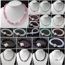 Collier Kette Armband Strass