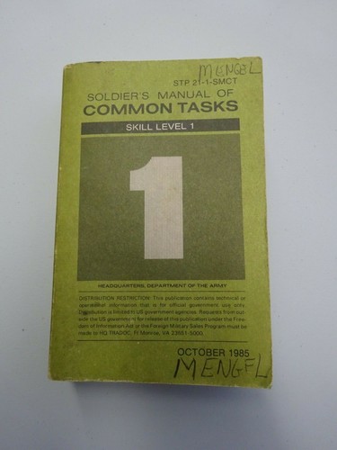 Buch soldier s manual - buch, us