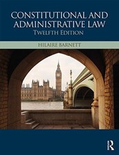 Constitutional & Administrative Law, Barnett, Hilaire