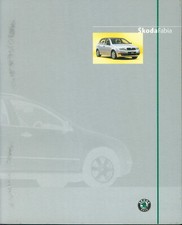 SKODA   FABIA - 52-seitiger Prospekt von 2003