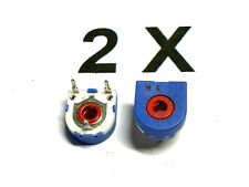 1K, 1 kΩ, Cermet-Trimmer, Poti, 1W, 300V, 20%, AB Elekt. Nr.2041460905,  2 Stück