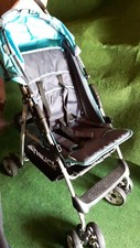 Sommer-Kinderwagen gebraucht in Topzustand, blau-grau