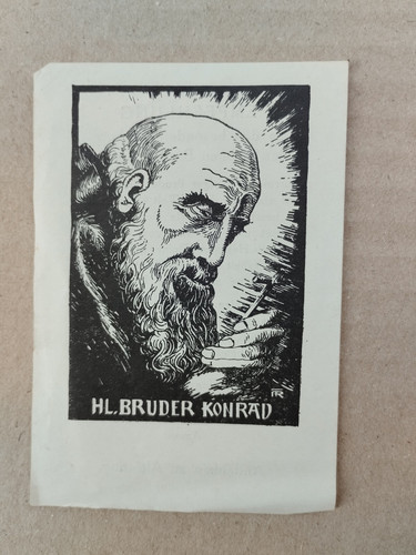 Andachtsbild bruder konrad - andachtsbild, *