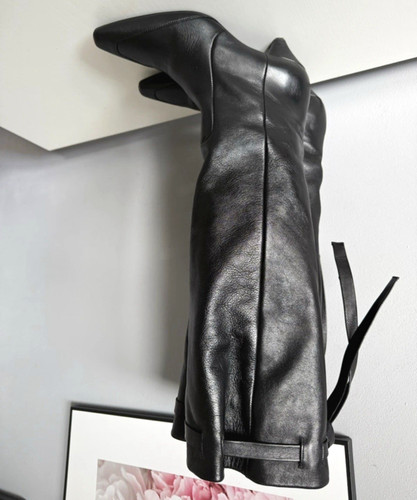 Zara damen leder reitstiefel - zara,
