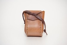 Handmade Leder-Kreisbeutel