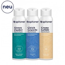 Spitzner Duschschaum Set "Du & Ich" 3x 150 ml Wellness-Dusche sanf