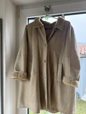 Echter Wildledermantel Mit Lammfell 